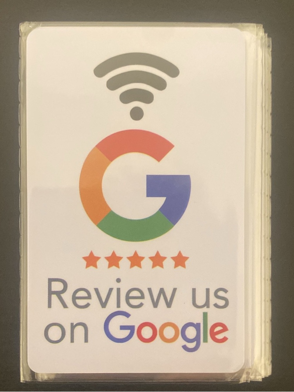 NFC Google Review Cards
